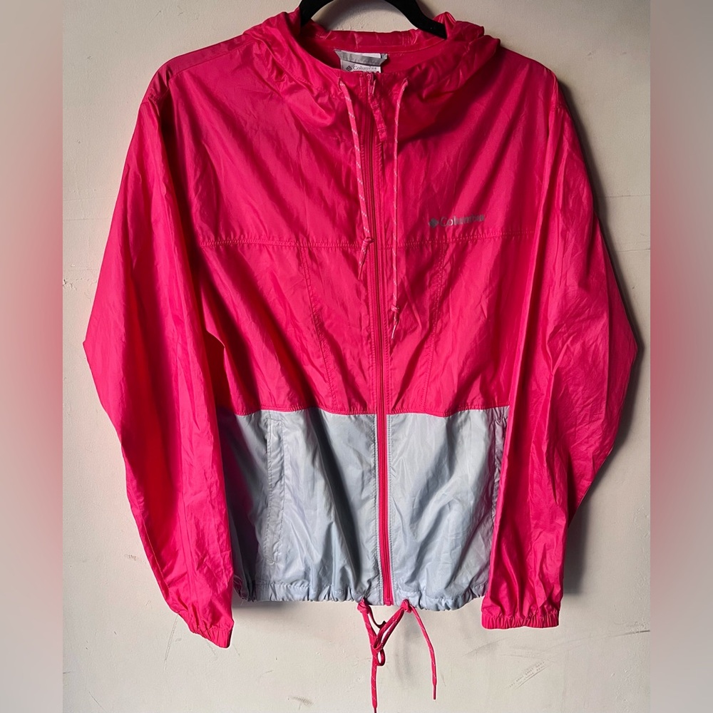 💚 Columbia Women's Windbreaker Jacket‎ size Small